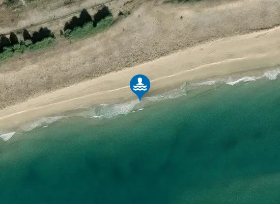 Satellite image of Platja de la Pineda de Viladecans