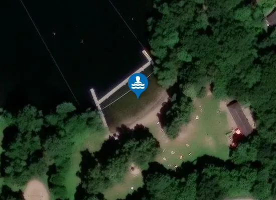 Satellite image of GROSSENSEE SUEDSTRAND FREIBAD