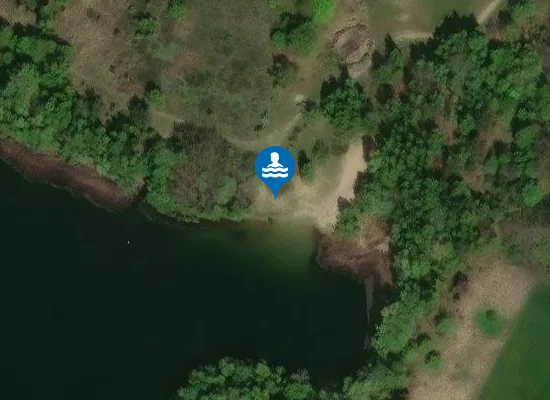 Satellite image of BAGGERSEE MUESSEN FREIZEITLAND