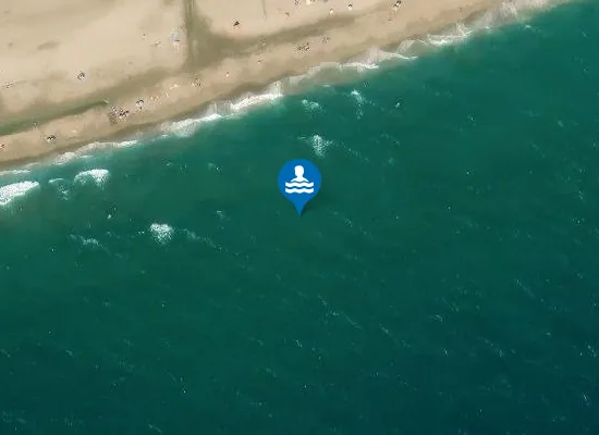 Satellite image of Platja de Sant Salvador
