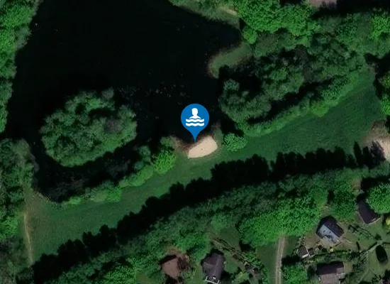 Satellite image of BADESEE FALKENBURG FERIENPARK