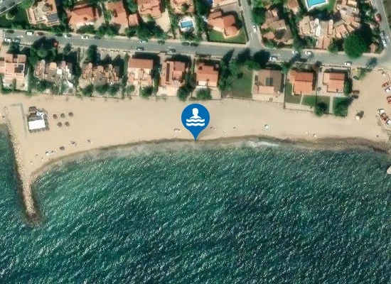 Satellite image of Platja de la Pixerota