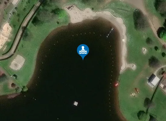 Satellite image of LOSHEIMER STAUSEE LOSHEIM AM SEE STRANDBAD