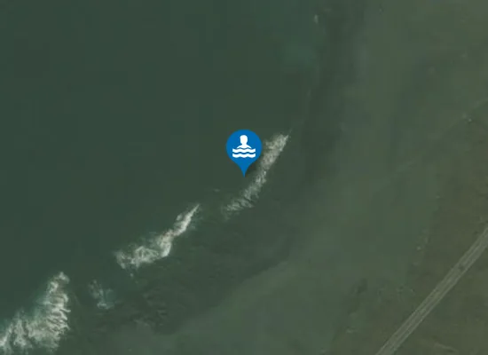 Satellite image of Playa Montaña Bermeja