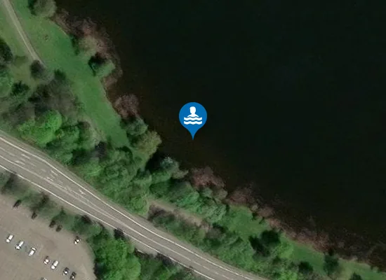 Satellite image of LOSHEIMER STAUSEE LOSHEIM AM SEE STRAND SUED