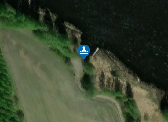 Satellite image of Miemalan uimaranta