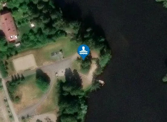 Satellite image of Kellokosken uimaranta