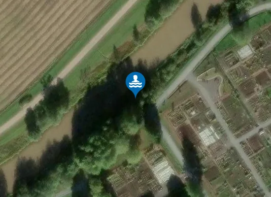 Satellite image of Kiertotähdenkuja, Keravanjoki/uimapaikka