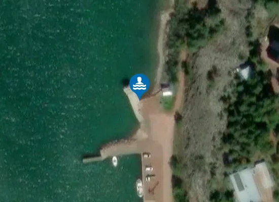 Satellite image of Norrby Brygga