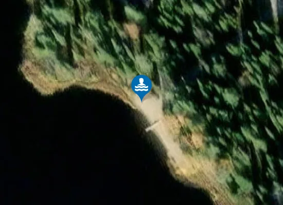 Satellite image of Luoston uimaranta