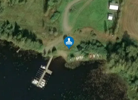Satellite image of Sisaruspohjan uimaranta