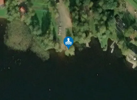 Satellite image of Pohjankylän uimaranta