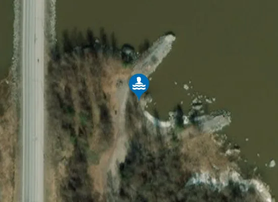 Satellite image of Koirien uimaranta