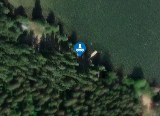 Satellite image of Kailaniemen uimaranta