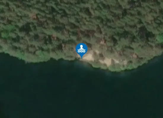 Satellite image of Mertalammen uimaranta