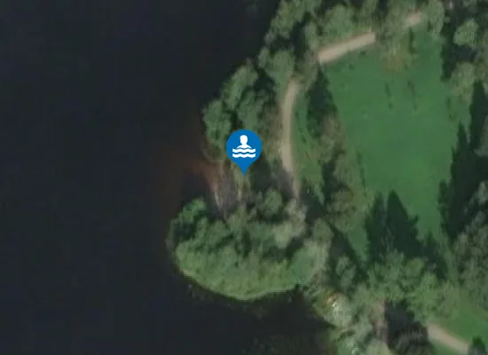 Satellite image of Viitaniemen uimaranta