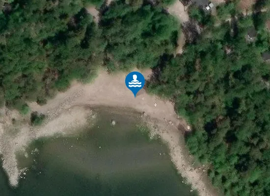 Satellite image of Veijarivuoren uimaranta