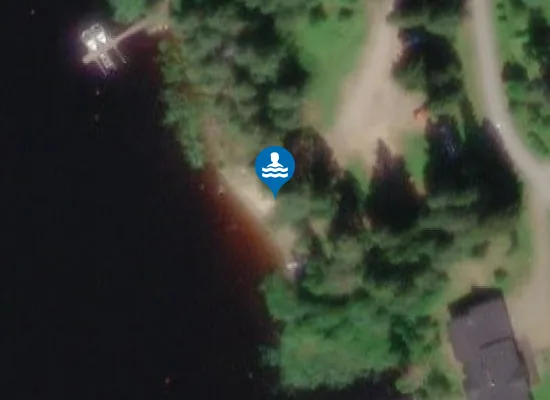 Satellite image of Liperin kirkonkylän uimaranta