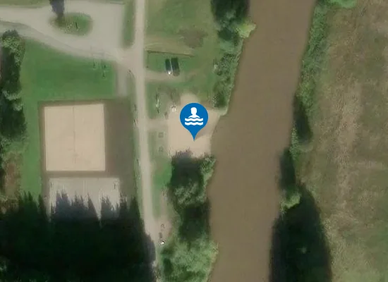 Satellite image of Pakilan uimaranta