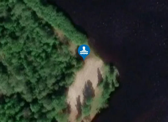 Satellite image of Svanen Camping