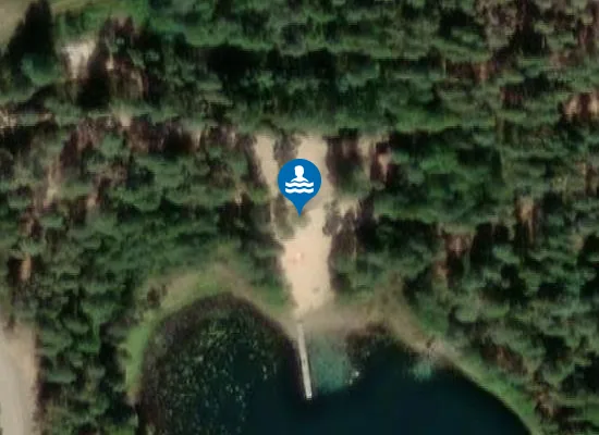 Satellite image of Valkialampi/ Vetola