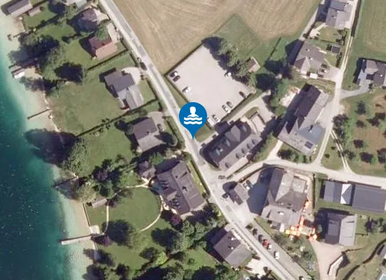 Satellite view of WOLFGANGSEE, ST. GILGEN-RIED
