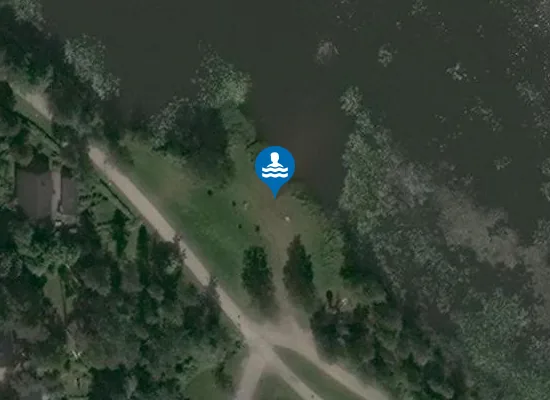 Satellite image of Vanha pääuimaranta