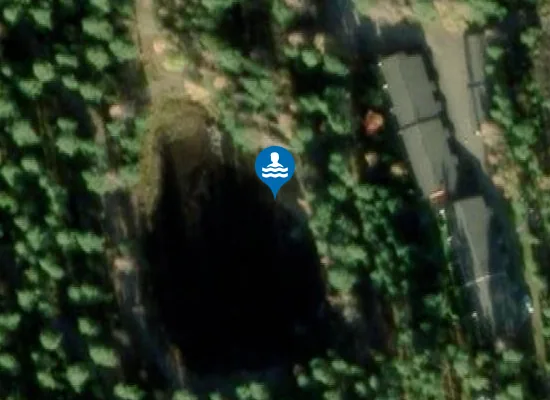 Satellite image of Napan lammen uimapaikka