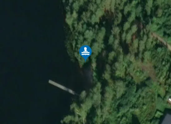 Satellite image of Haapaniemen uimaranta