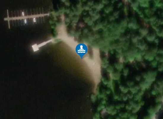 Satellite image of Kaivannon uimaranta