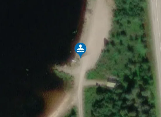 Satellite image of Käylän uimaranta