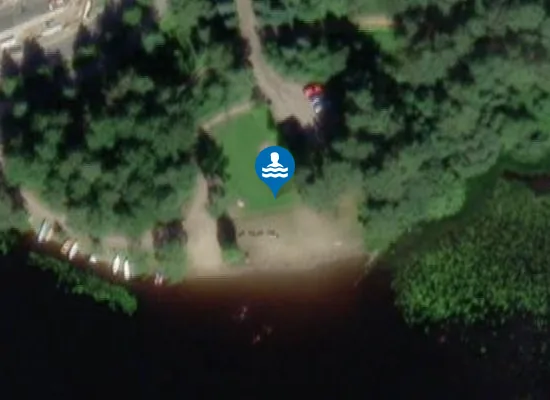 Satellite image of Särkilahden uimaranta