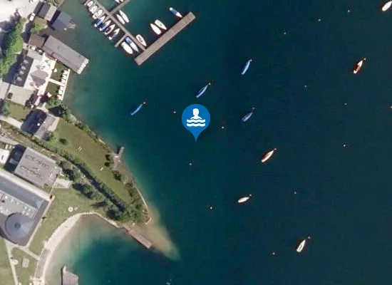Satellite view of WOLFGANGSEE, ST. GILGEN