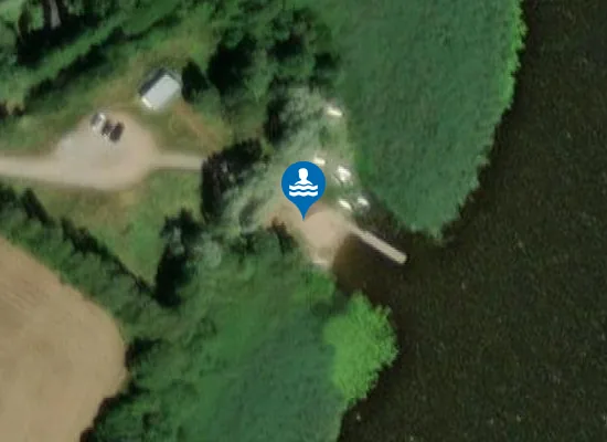 Satellite image of Olkkalan uimaranta