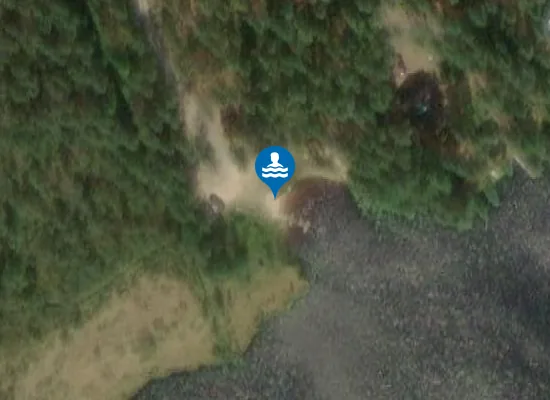Satellite image of Vähälammen uimaranta