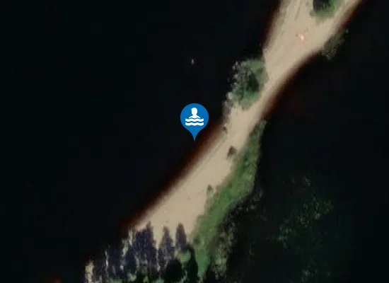 Satellite image of Harakkasaaren ranta