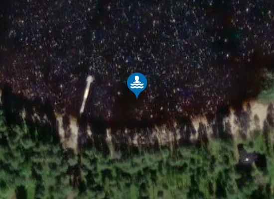 Satellite image of Isohiekka