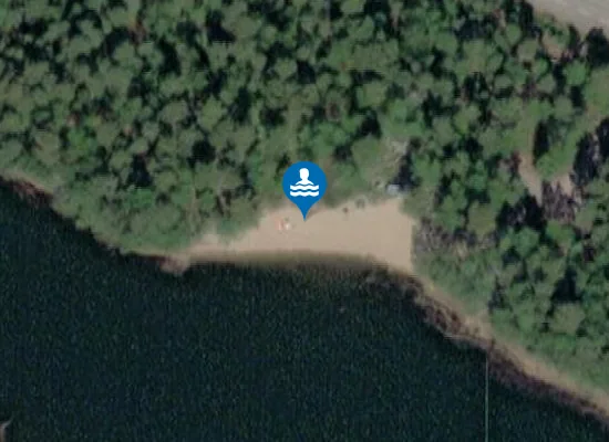 Satellite image of Köklot simstrand