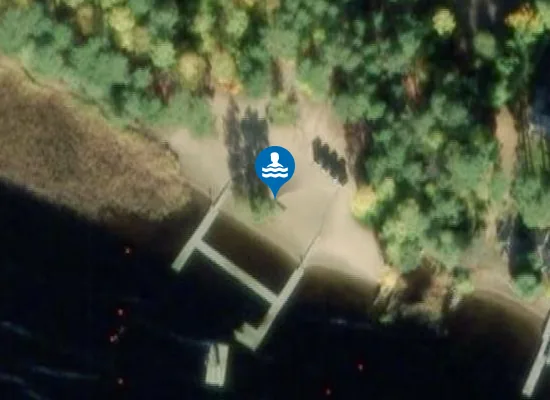 Satellite image of Hiekan uimala