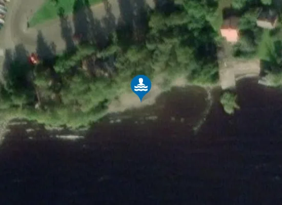 Satellite image of Koivuniemen uimaranta