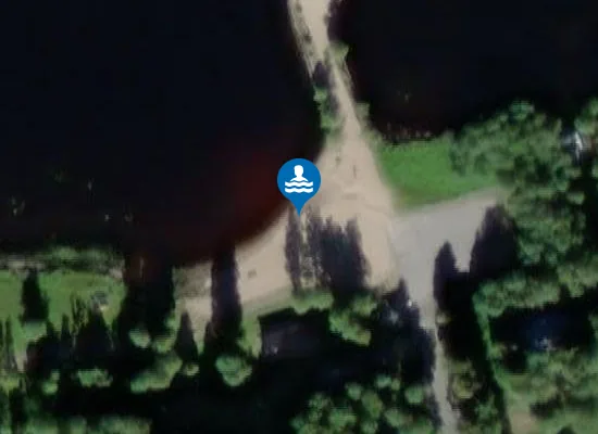 Satellite image of Kirkonkylän uimaranta