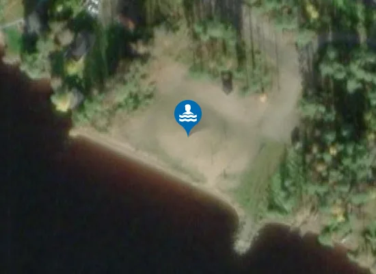 Satellite image of Kuluntalahden uimaranta