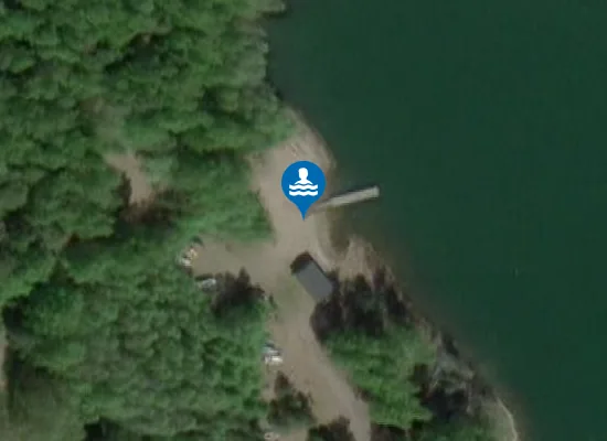 Satellite image of Upinniemen uimaranta