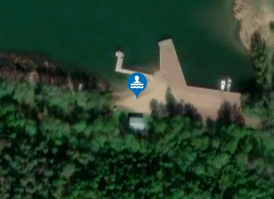 Satellite image of Kvarnbovikens badstrand