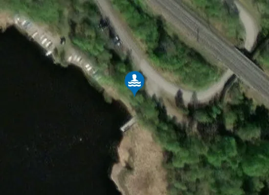 Satellite image of Käikälän uimaranta