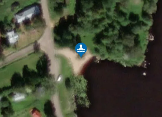 Satellite image of Etelärannan uimapaikka
