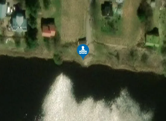 Satellite image of Saarenpään Uimapaikka