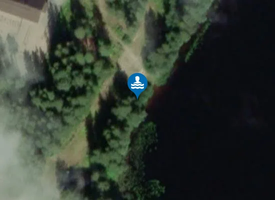 Satellite image of Hiltulanlahden uimapaikka
