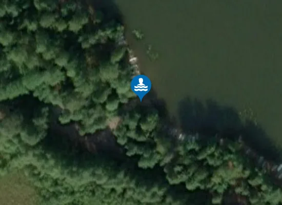Satellite image of Koirien uimaranta