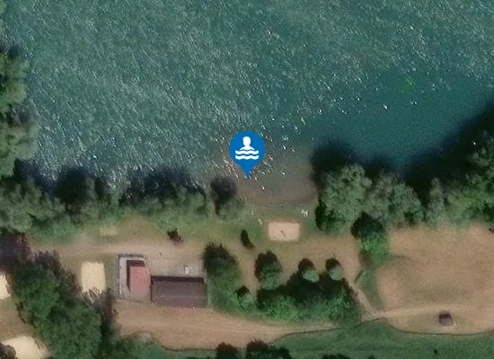 Satellite image of KIESGRUBE ROSSLA